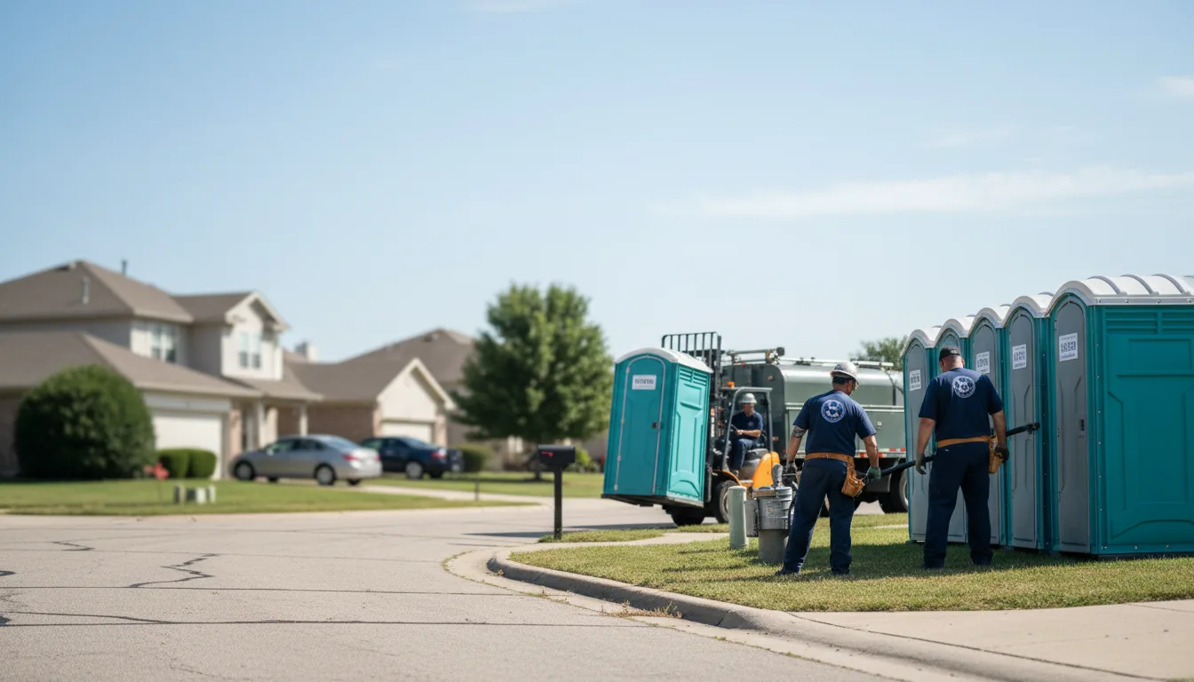 Porta Potty Rental in Perry, OK near me